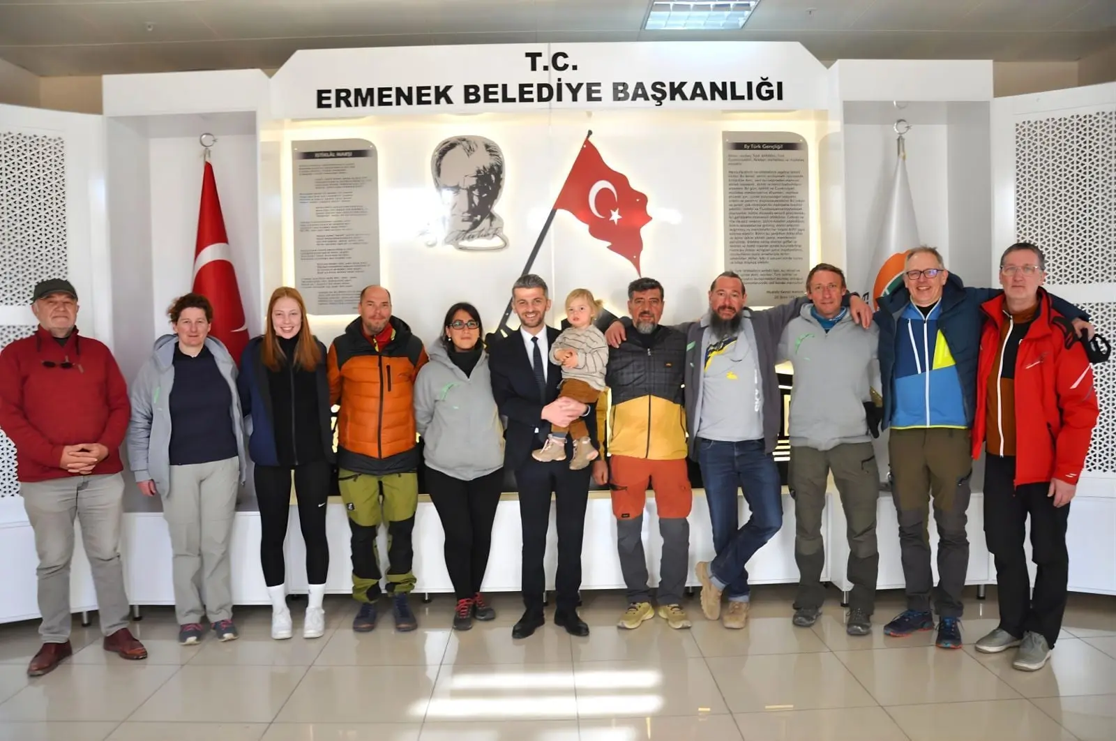 Alman Sporcuların Ermenek Ziyaretleri