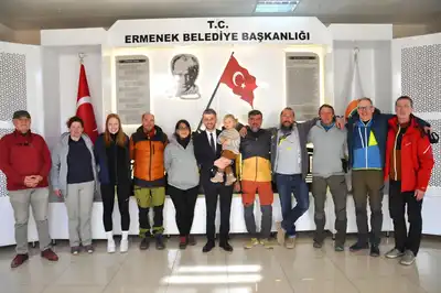 Alman Sporcuların Ermenek Ziyaretleri