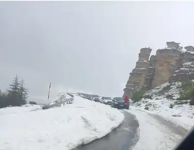 Başyayla'da Bayramın İkinci Gününde Dolu Yağışı Etkili Oldu
