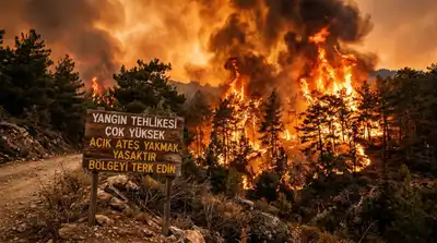 Ermenek'te Yaz Yangınları Tehlikesi: Bir Anlık Dikkatsizlik Ormanlarımızı Yok Ediyor