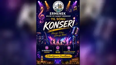 Ermenek BSM'den 24 Haziran'da Bilim Günü ve Yıl Sonu Konseri