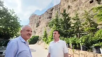 Ermenek Sandıklı Muhtarı Mezarlığı Yeşile Büründürdü