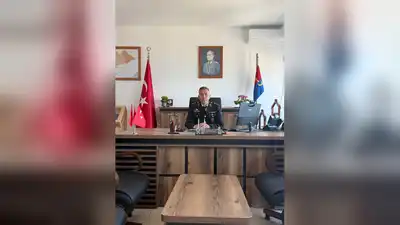 Karaman Ermenek Jandarma Komutanı Mehmet Altun'a Veda