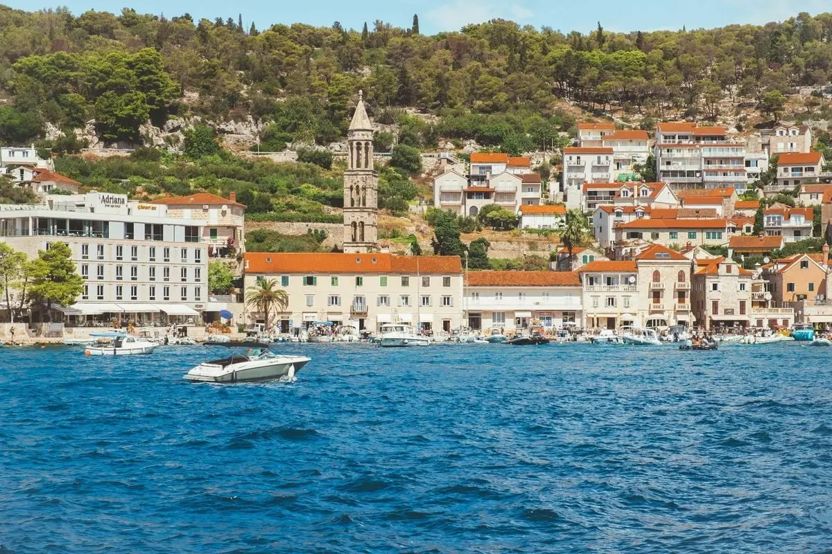 Discover the picturesque town of Hvar with its historic architecture and sparkling coastline in Croatia's Dalmatia region.