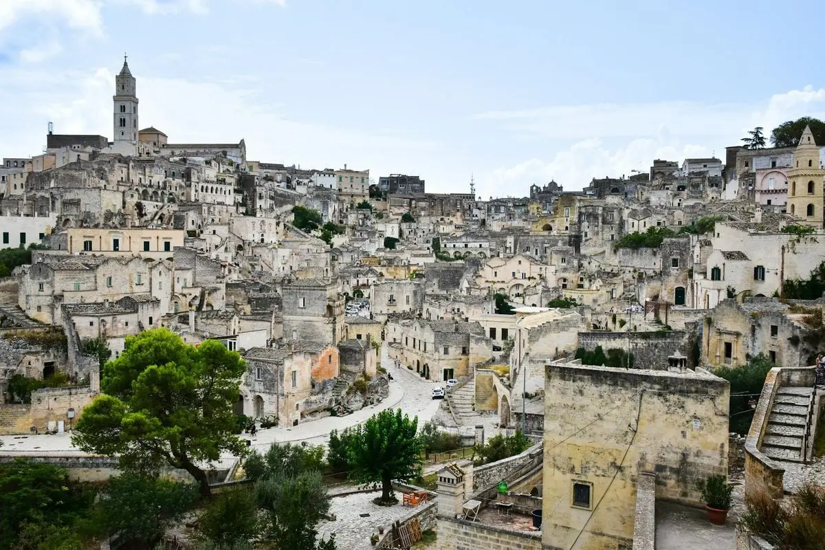 Explore the stunning historical architecture of Matera, a UNESCO World Heritage Site in Italy.