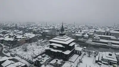 Ermenek'e İlk Kar Düştü