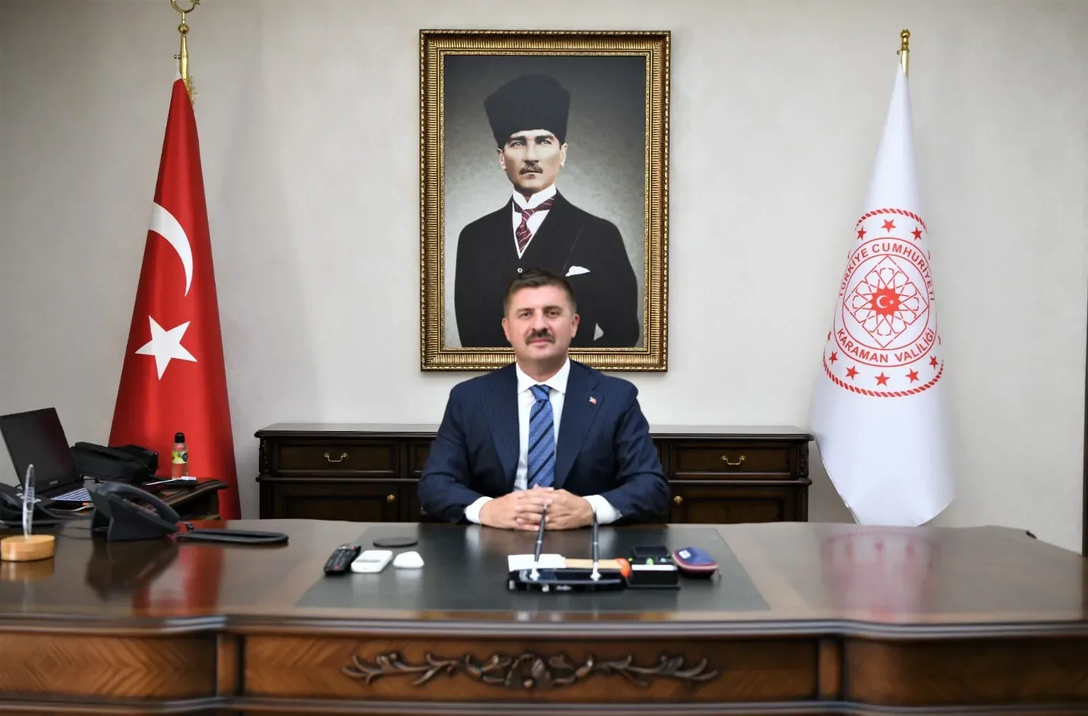 Karaman'a yeni atanan Vali Hüseyin Engin'den ilçe ziyaretleri!