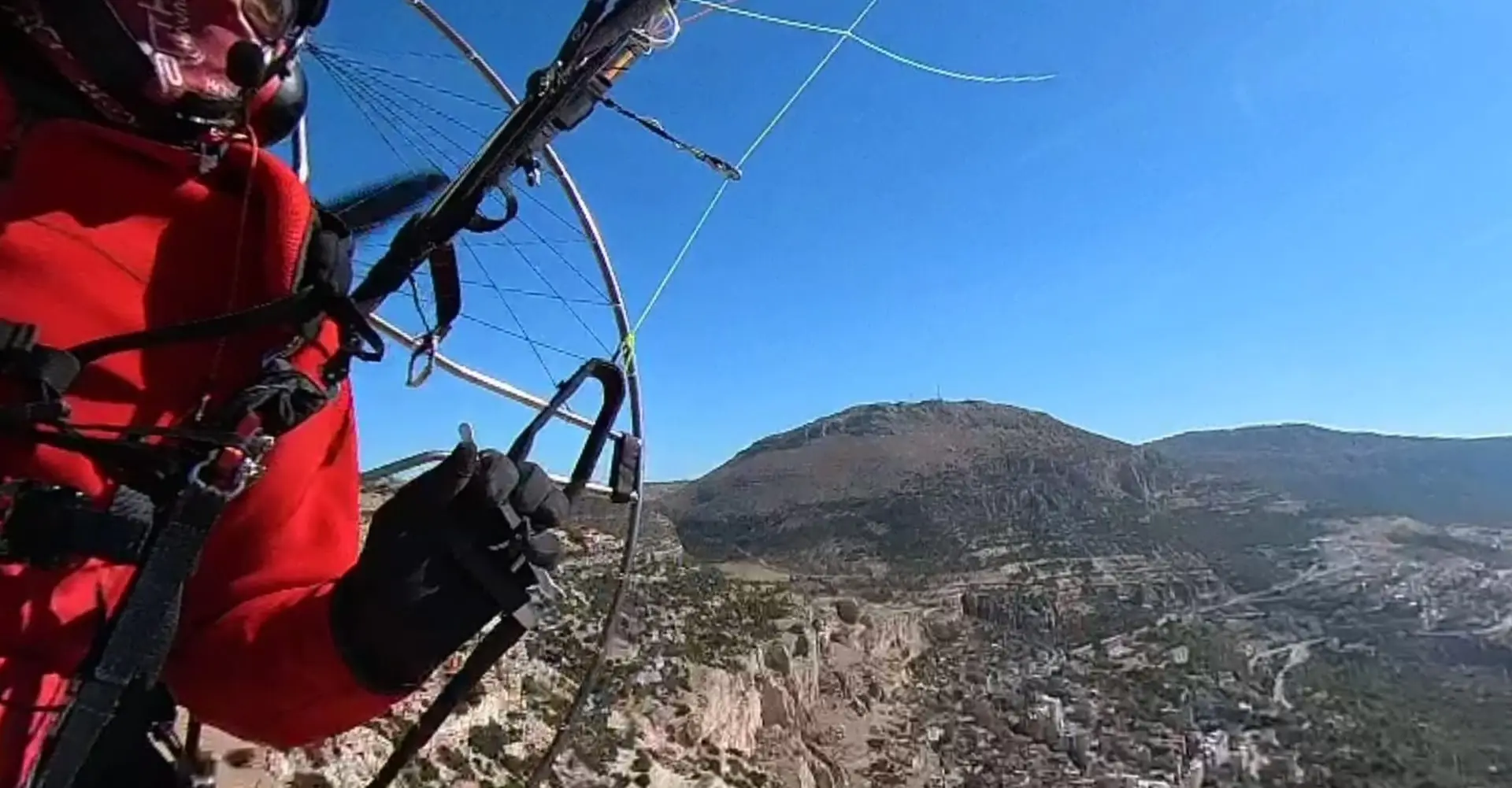 Paramotordan 360 derece Ermenek