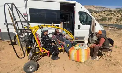 Ermenek Yamaç Paraşütü ve Paramotor Etkinliği'nin sürpriz konuğu!
