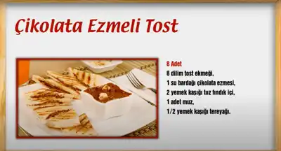 Çikilota Ezmeli Tost Tarifi: Evde Pratik, Lezzetli ve Farklı Bir Tost Nasıl Yapılır?