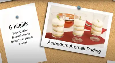 Acıbadem Aromalı Puding Tarifi: Evde Kolayca Hazırlayabileceğiniz Nefis ve Hafif Bir Tatlı!