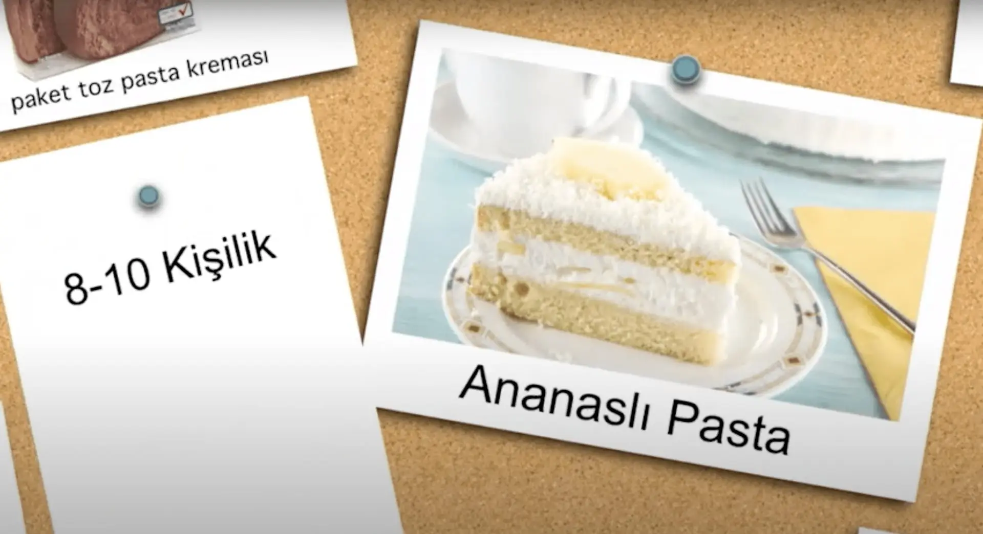 Ananaslı Pasta Tarifi | Hafif ve Lezzetli Tatlı | Adım Adım Video Anlatım