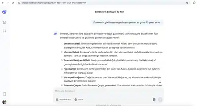DeepSeek'e göre Ermenek'in görülmesi gereken 10 yeri