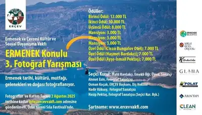 ERÇEV 3. Fotoğraf Yarışması düzenliyor