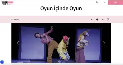 Hemşerimiz Ceren Oran'ın "Oyun İçinde Oyun" Eseri İstanbul'da Sahneleniyor