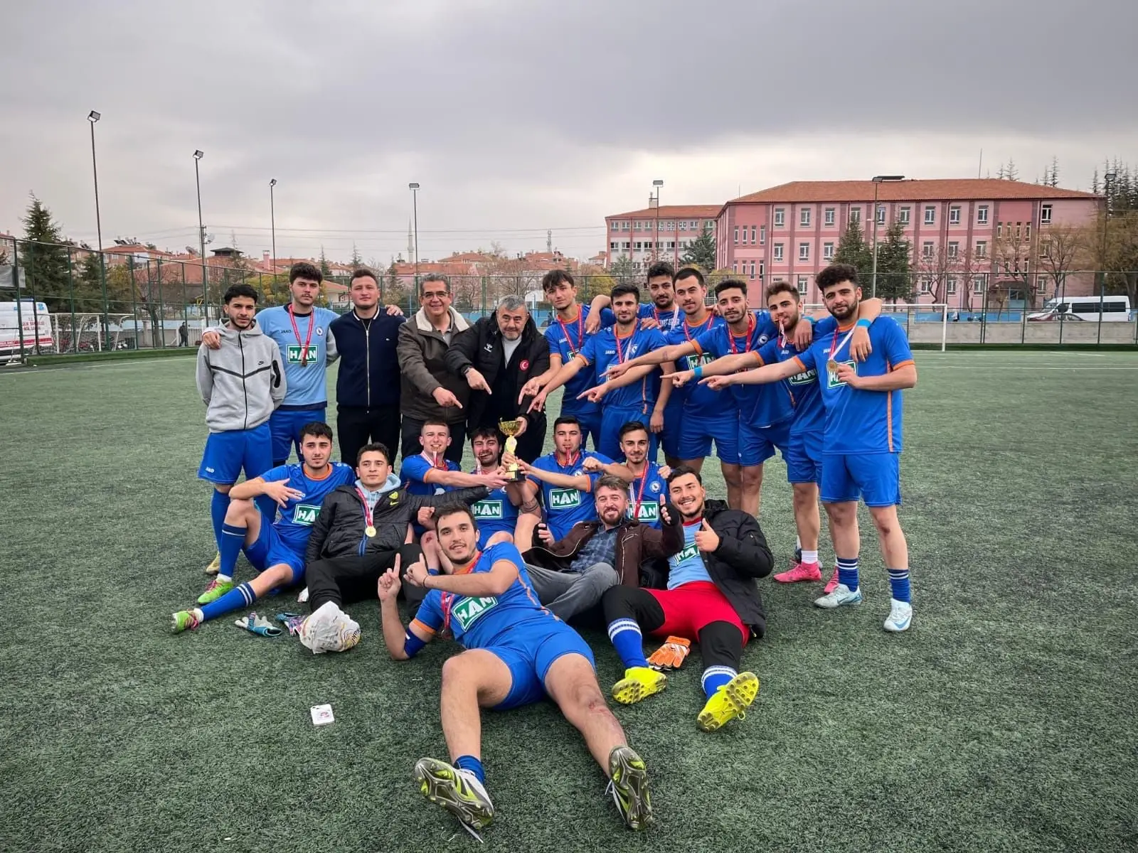 Ermenek Yurt Müdürlüğü Futbol Takımı, Karaman’da İl Şampiyonu Oldu!