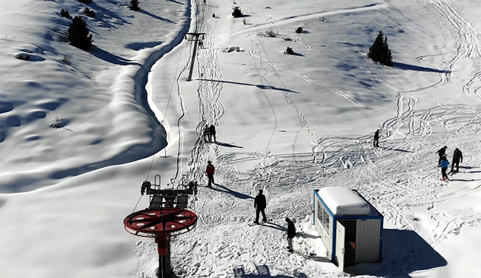 İl Genel Meclisi Başkanı Eyüp Çayır: ''Bozdağ Kayak Merkezi'ne 150 metre karelik kafeterya yapılacak''!