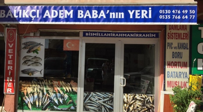 Ermenek'e balıkçı dükkanı açıldı