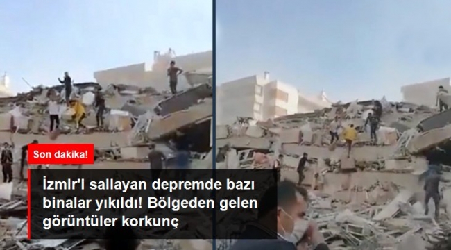 İzmir 6.8'lik depremle sarsıldı