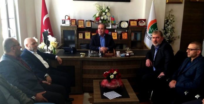 Mahmut Arslan'dan Ermenek Belediyesine Ziyaret