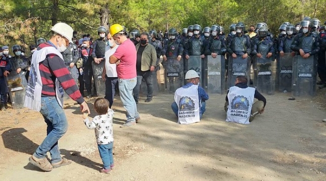 Maden işçilerinin Ankara'ya yürüyüşüne izin verilmedi
