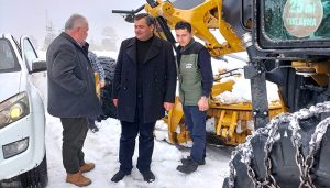 Karaman İl Genel Meclis Başkanı Eyyup Çayır dün Sarıveliler'i ziyaret etti