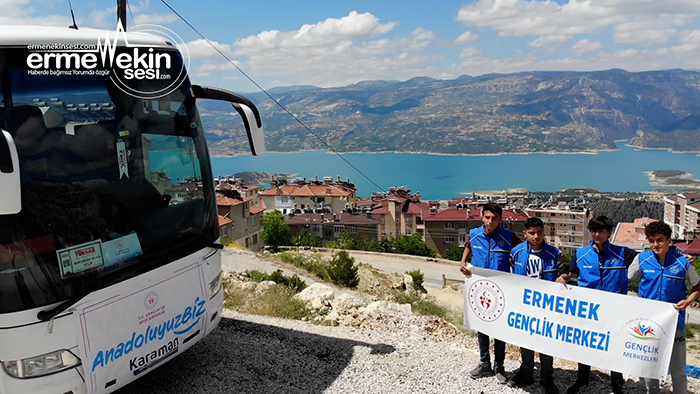 Ermenek Gençlik Spor İlçe Müdürlüğü 40 gencimizi Denizli'ye kampa götürüyor