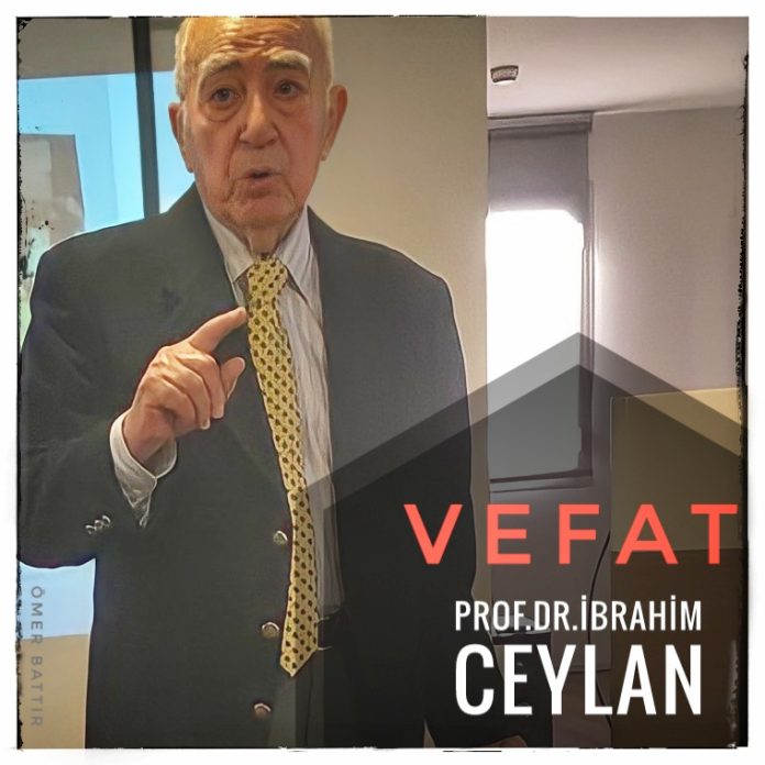 Prof. Dr. İbrahim Ceylan