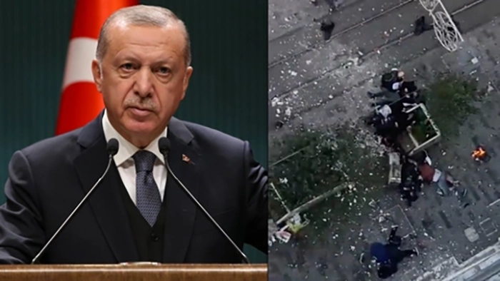 İstanbul İstiklal Caddesi'nde nedeni henüz netleşmeyen bombalı saldırı: 6 kişi öldü, 81 kişi yaralandı