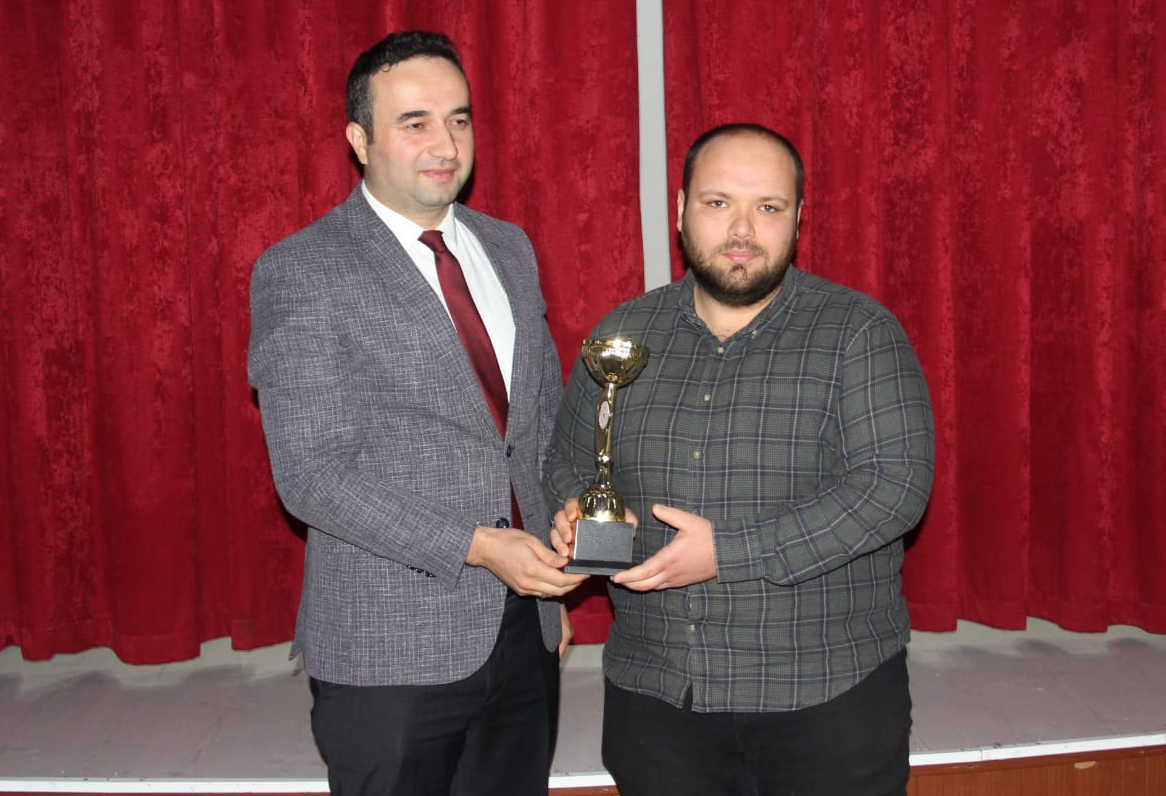 '1. Mustafa Uğur Masa Tenisi Turnuvası'nda dereceye girenler ödüllerini aldılar!