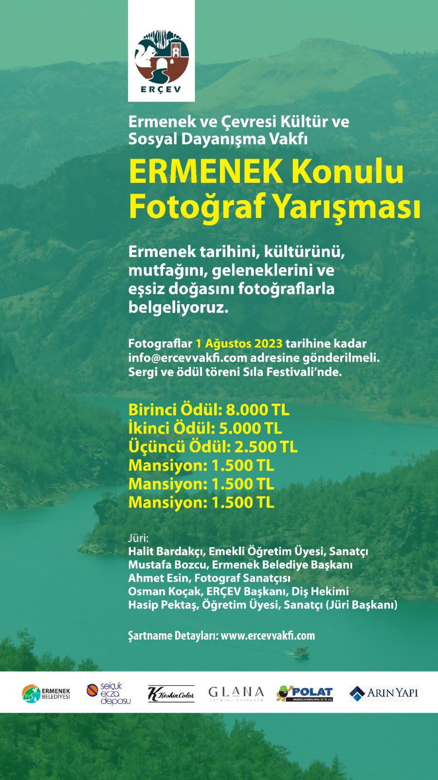 ERÇEV'in 'Ermenek' konulu fotoğraf yarışmasına katılmak için son 3 gün!