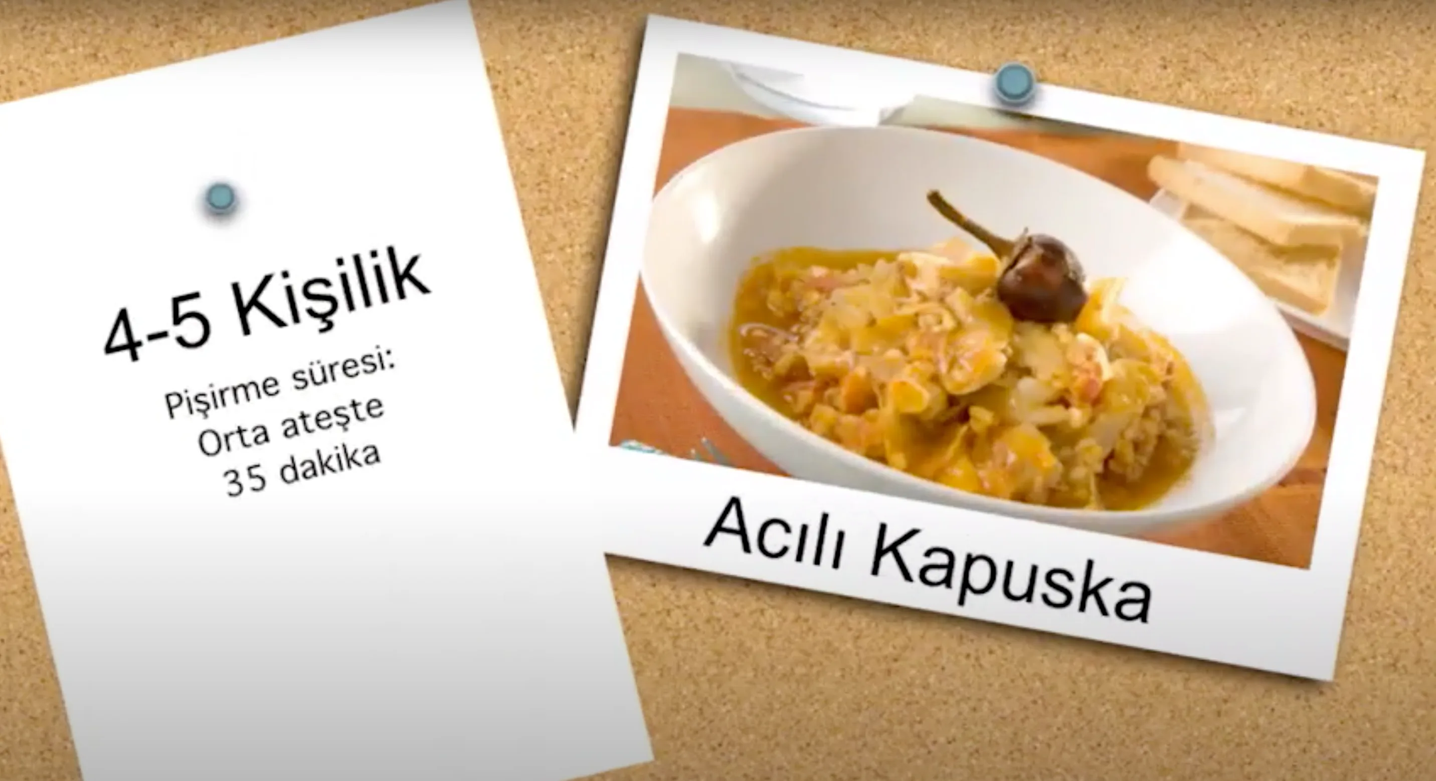 Acılı Kapuska Tarifi