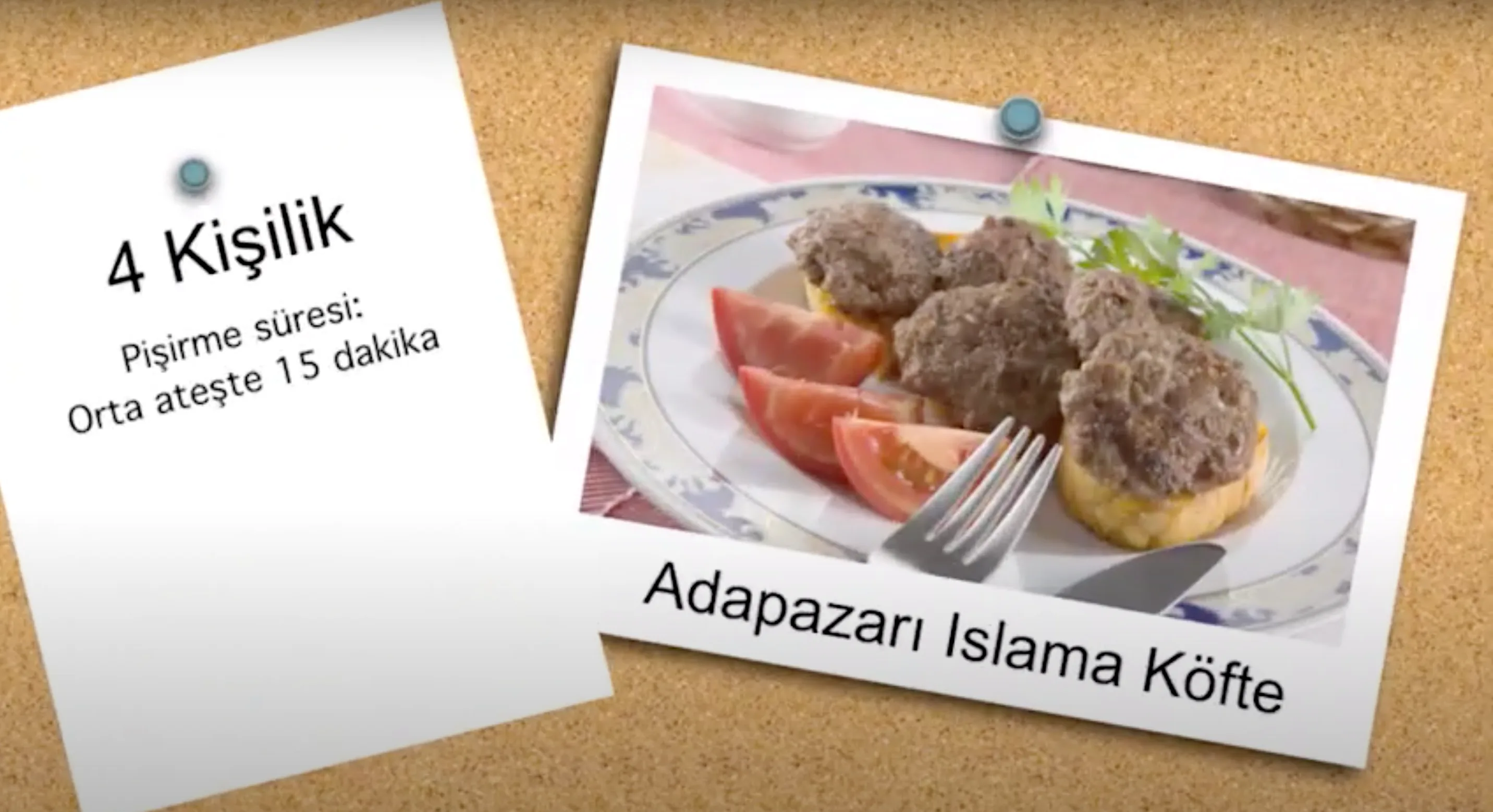 Adapazarı Islama Köfte Tarifi