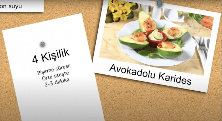 Avokadolu Karides Tarifi