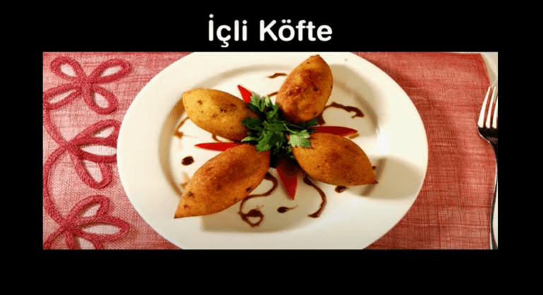 İçli Köfte Yapımı Tarifi