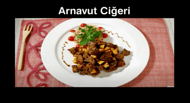 Arnavut Ciğeri Tarifi