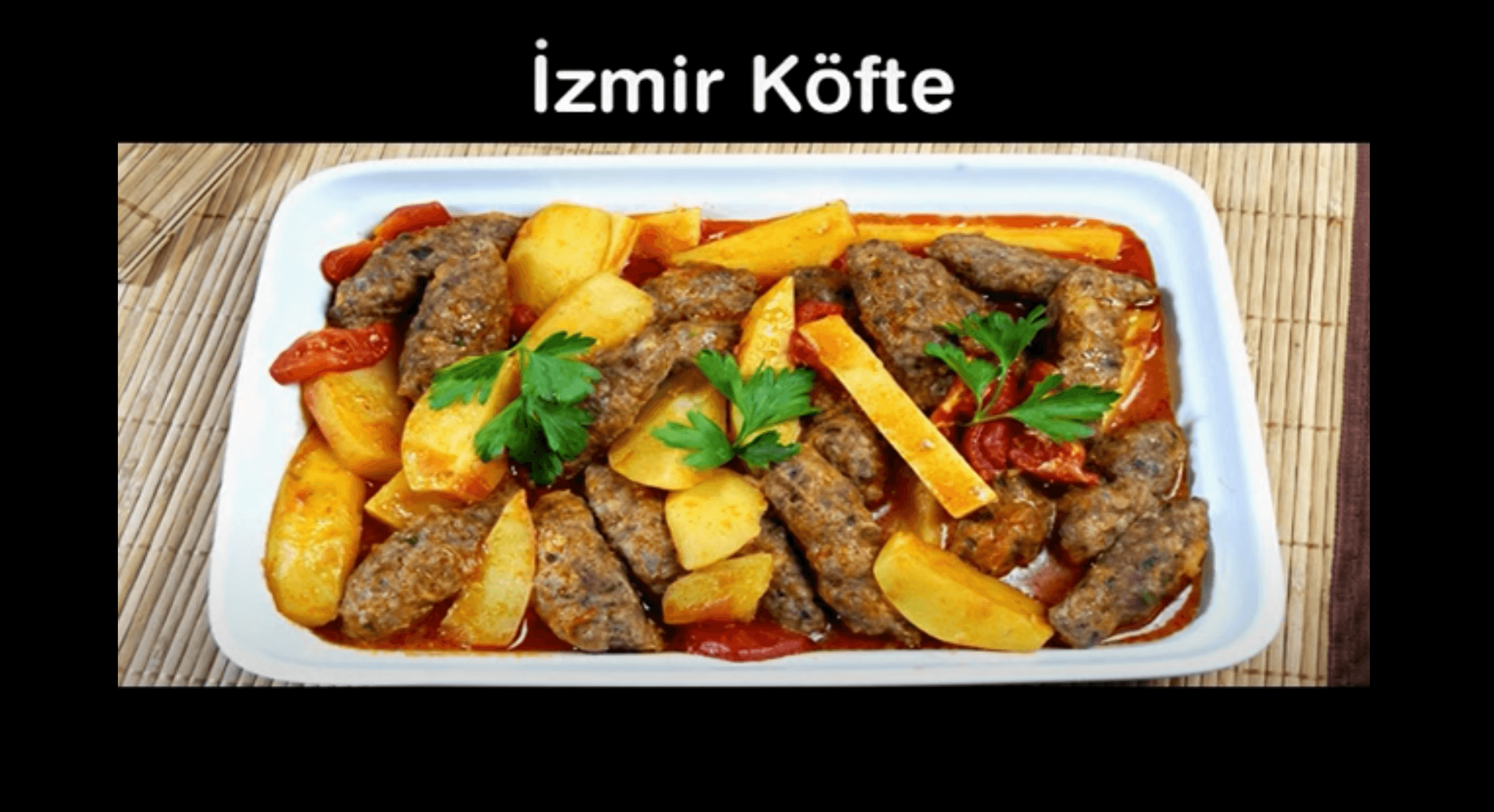 İzmir Köfte Tarifi