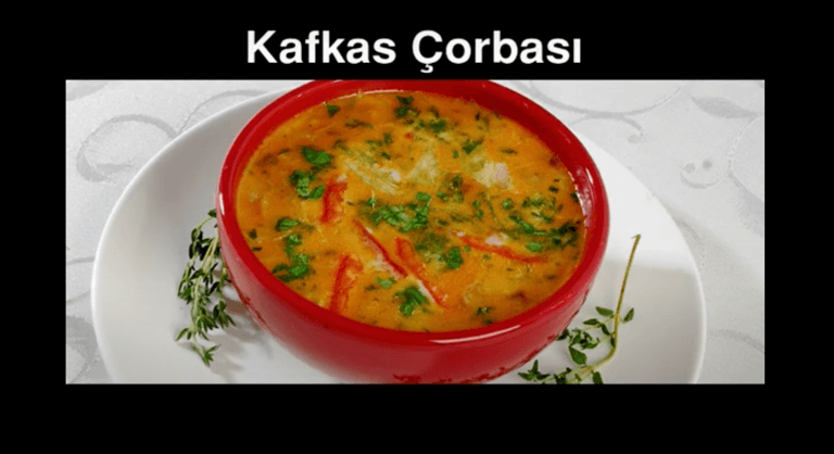 Kafkas Çorbası Köfte Tarifi